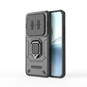 Funda de Teléfono Celular Anti-Caídas Personalizada de Diseño Moderno con Anillo Giratorio de Aleación <span class=keywords><strong>y</strong></span> Cubierta de Lente para OPPO Realme 15 <span class=keywords><strong>Pro</strong></span> Plus - Product Image 1