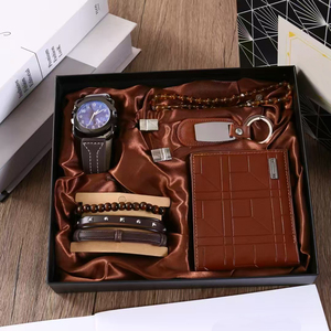 IStapromo Regalos para Hombre, Set de <span class=keywords><strong>Regalo</strong></span> con Reloj y Cartera, Paquete de Lujo Exquisito, <span class=keywords><strong>Regalo</strong></span> de Cumpleaños, Festival, Negocios, para <span class=keywords><strong>Padre</strong></span>, Novio - Product Image 3