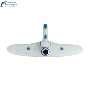 La nouvelle <span class=keywords><strong>brosse</strong></span> de nettoyage de <span class=keywords><strong>piscine</strong></span> de type <span class=keywords><strong>filtre</strong></span> en plastique avec poignée à boucle à bouton absorbe la saleté du fond et des murs de la <span class=keywords><strong>piscine</strong></span> - Product Image 4