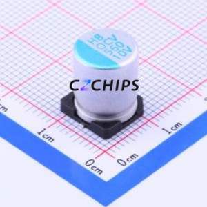 OCV561M1ATR-1013 ตัวเก็บประจุแบบแข็ง SMD, ขนาด D10xL12.6 มม. ( ความจุ: 560uF ) ( ความแม่นยำ: 20% แรงดันไฟฟ้าที่กำหนด: 10V ) - Product Image 1