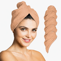 Serviette de bain personnalisable pour douche et séchage des cheveux, confortable pour les voyages, séchage rapide, couleur unie, motif personnalisable, durable