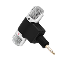 Mini microphone jack 3.5MM pour téléphone portable pour interviews en studio et smartphones
