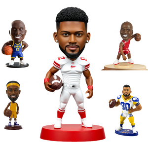 شخصية كرة البيسبول <span class=keywords><strong>Bobblehead</strong></span> الهدايا الرياضية الراتنج <span class=keywords><strong>Bobblehead</strong></span> العمل تمثال مخصص التصميم الخاص لاعب البيسبول تذكارية - Product Image 5