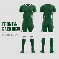 Tenue de football personnalisée pour hommes avec panneaux latéraux multicolores, uniforme de sport respirant pour l'entraînement en club, logo personnalisé, vente en gros