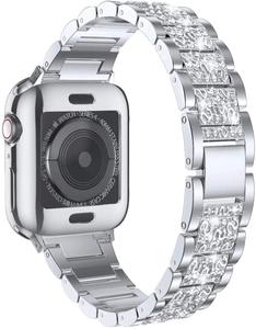 Correa de acero inoxidable para los hombres <span class=keywords><strong>el</strong></span> temperamento y mujeres elegante para <span class=keywords><strong>Apple</strong></span> <span class=keywords><strong>watch</strong></span> tamaño Iwatch serie 5/4/3/2/ 1 - Product Image 6