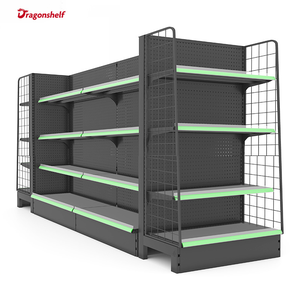 Hardware Supermercado Estantes <span class=keywords><strong>de</strong></span> metal Alambre Back Shop Fruit Book Heavy Duty Estantería Estante <span class=keywords><strong>de</strong></span> exhibición <span class=keywords><strong>de</strong></span> productos - Product Image 3