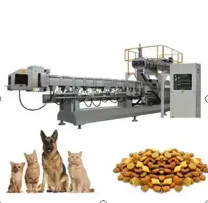 Automatic production line for nutritional dog food pet food making equipment