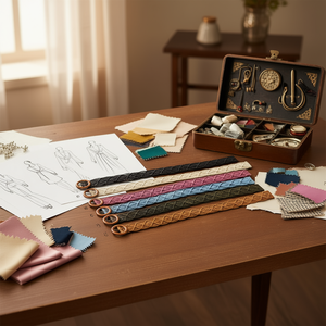 Cintura in pelle cerata con fibbia rotonda in diversi colori per accessori moda - Product Image 3