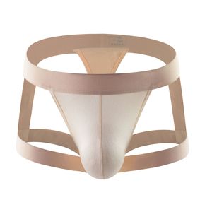 Desain Khusus 85% nilon 15% spandeks Jockstrap Pinggang Rendah Elastisitas Tinggi Bernapas Pakaian Olahraga Pria Mengenakan Jockstrap - Product Image 1