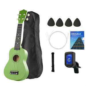 Hot bán phổ biến màu sắc khác nhau 21 inch Basswood Soprano trẻ em Ukulele Set với đầy đủ phụ kiện OEM Logo - Product Image 6
