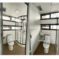 Maison mobile en bois à structure en acier préfabriquée de 20 pieds étanche pour jardin, supermarché, salle de sport pour chambre, salon