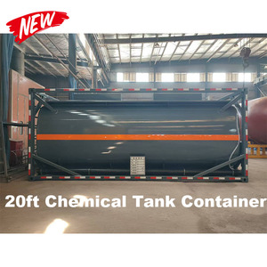 Contenedor cisterna Fuwu de 20 pies con tanque compuesto de acero y plástico para almacenamiento y transporte de gas natural licuado - Product Image 5