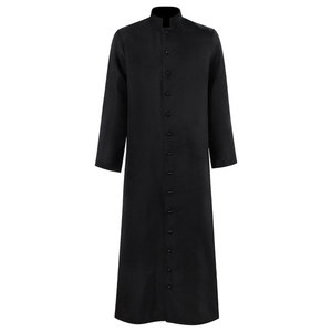 Costume di Halloween da Uomo, Abito Medievale da Fratello, da Mago, da Sacerdote, da <span class=keywords><strong>Prete</strong></span> di Chiesa - Product Image 2