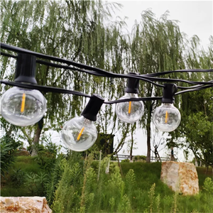 Guirnalda de luces de bombilla G40 blanca cálida, luz Led impermeable para exteriores utilizada para acampar, hogar, jardín, decoración de fiesta de Navidad al aire libre - Product Image 5