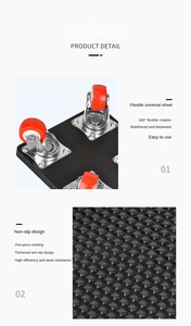 Labor-Saving Universal Wheel Furniture Mover Plastic <b>Tool</b> for Moving Beds Cabinets Weight Lifting Artifact Customized Efficient - Product Image 2