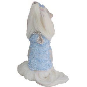 Anbeini Otoño Invierno Linda Socialite princesa ropa para mascotas para <span class=keywords><strong>Shih</strong></span> <span class=keywords><strong>Tzu</strong></span> Pomeranian Poodle perros pequeños nuevo vestido de poliéster - Product Image 1