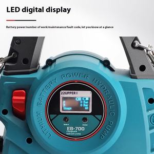 Piccola stazione di pompa di olio idraulico ricaricabile portatile EB-700 pompa ad alta pressione 70 megapascal batteria al litio pompe idrauliche - Product Image 4