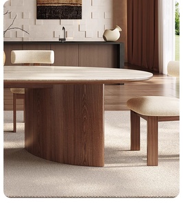 Set Tavolo <span class=keywords><strong>da</strong></span> <span class=keywords><strong>Pranzo</strong></span> dal Design Moderno con 6 Sedie, Opzioni di <span class=keywords><strong>Dimensioni</strong></span> e Colori Personalizzabili - Product Image 6