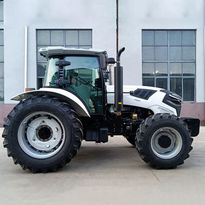 迷你4x4轮式拖拉机，带家庭农场拖车和花园用小块土地 - Product Image 1