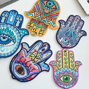 Posavasos de cerámica con forma de mano de estilo nórdico, 15x18 cm, aislante del calor, antideslizante, para taza de café, decoración de escritorio - Product Image 2