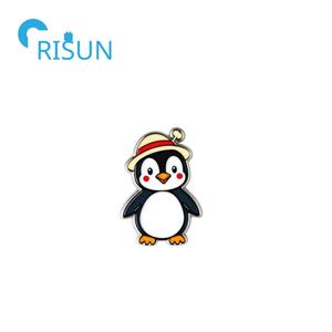 Fabrication émail mignon pingouin broche broche personnalisé noir et blanc empereur roi pingouin épinglette insigne mer animal sauvage broche - Product Image 3