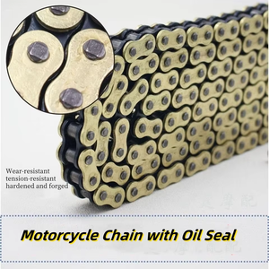 पतला स्टेनलेस स्टील मोटरसाइकिल पत्ती श्रृंखला आकार 428 520 525 530 पुल-पहनने प्रतिरोधी संचरण उद्देश्य उच्च गुणवत्ता - Product Image 3