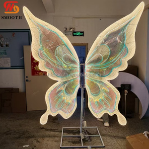 Telón de Fondo LED Grande con Mariposas, Estilo Romántico de Hadas, para Bodas, Eventos en Interiores y Exteriores, Verano 2026 - Product Image 4