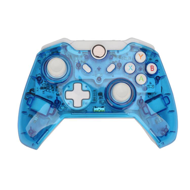 For Xbox One/PC Wireless Controller Transparent Color Special Edition Gamepad Ergonomic Vibration Shock Gaming Joystick