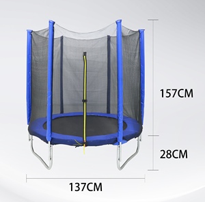 Mini <span class=keywords><strong>Trampoline</strong></span> Cho Trẻ Em Với Bên Trong An Toàn Bao Vây Nhảy, 6FT Chất Lượng Cao Nhảy Giường, Tập Thể Dục <span class=keywords><strong>Trampoline</strong></span> Thể Dục - Product Image 2