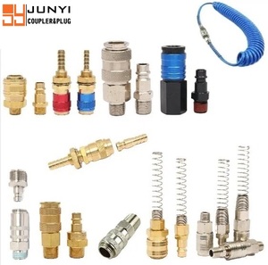 Factory Customized High Quality USA Standard Brass/Stainless Steel/Aluminium <strong>Pneumatic</strong> Fittings Quick Connect <strong>Pneumatic</strong> <strong>Tools</strong> - Product Image 2