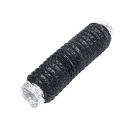 Réduction du bruit Tuyau de ventilation de climatisation en aluminium combiné Tube de silencieux de ventilation flexible