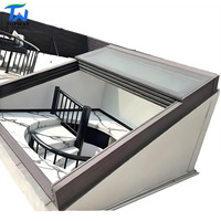Tragaluz Automático Corredizo Eléctrico de Aleación de Aluminio de Alta Calidad con Función Antiviento y Diseño Gráfico para Villa