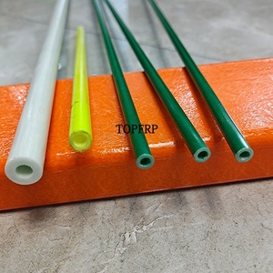 ท่อพลาสติกเสริมแรงไฟเบอร์กลาสคุณภาพสูงแบบพัลทรูชั่น GRP FRP - Product Image 2