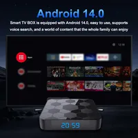 Décodeur réseau 8K haute définition I96football le plus vendu avec processeur RK3518 et lecteur Android TV intelligent 4K