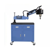 Machine de taraudage électrique CNC à bras flexible avec armoire à outils M3-M16 pour le filetage des métaux