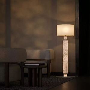 Lampada <span class=keywords><strong>da</strong></span> Terra in Marmo Naturale di Lusso Giapponese, Minimalista Italiana, Nuovo Stile Cinese per Hotel e Sale Espositive - Product Image 2