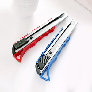 <b>Large</b> stainless steel utility knife, knife holder, industrial metal knife, office paper cutter, unboxing tool, wallpaper knife - Product Image 1
