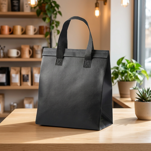 Bolsa Térmica Ecológica Aislante de Tela No Tejida, Laminada, Impermeable, para Comida para Llevar, Ideal para Entrega en Restaurantes - Product Image 3
