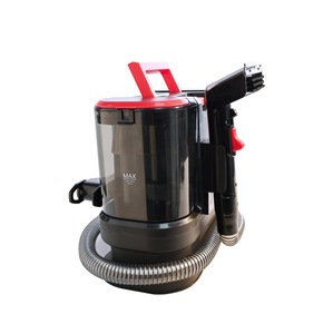 Aspiradora industrial para polvo, 220V, cuerpo de plástico, tapa roja, con manguera y boquilla para grietas - Product Image 4