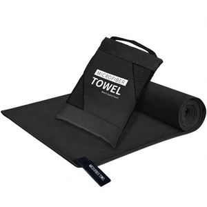 Eco-Friendly Microfiber Printed Sport Cooling Quick-Dry Solid Color Sports Towel Custom Design Logo for Fitness Gym Outdoor Use - Product Image 4
