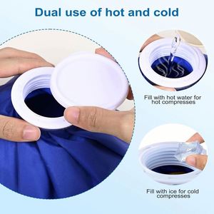 Bolsa de Agua Fría y Caliente de Alta Calidad Clase II para Alivio del Dolor Articular, Bolsa de Hielo de 9 Pulgadas con Beneficios para el Alivio del Dolor, Azul - Product Image 3