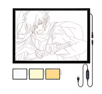 Venta al por mayor de fábrica, caja de luz de rastreo LED de tamaño personalizado, máquina copiadora de manga, tablero de dibujo LED