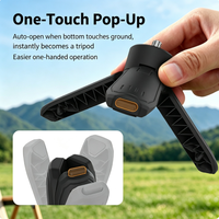 Kompatibel dengan Tripod Lepas Cepat Pocket 4P/4/3 dan Braket Insta360 Action 6/5 Pro/Luna Ultra Bahan ABS