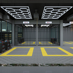 Car Detailing Shop Plafond Hexagone 8x8 Led Plafonnier Insonorisé Pvc Plâtre de <span class=keywords><strong>Paris</strong></span> Plafond - Product Image 6