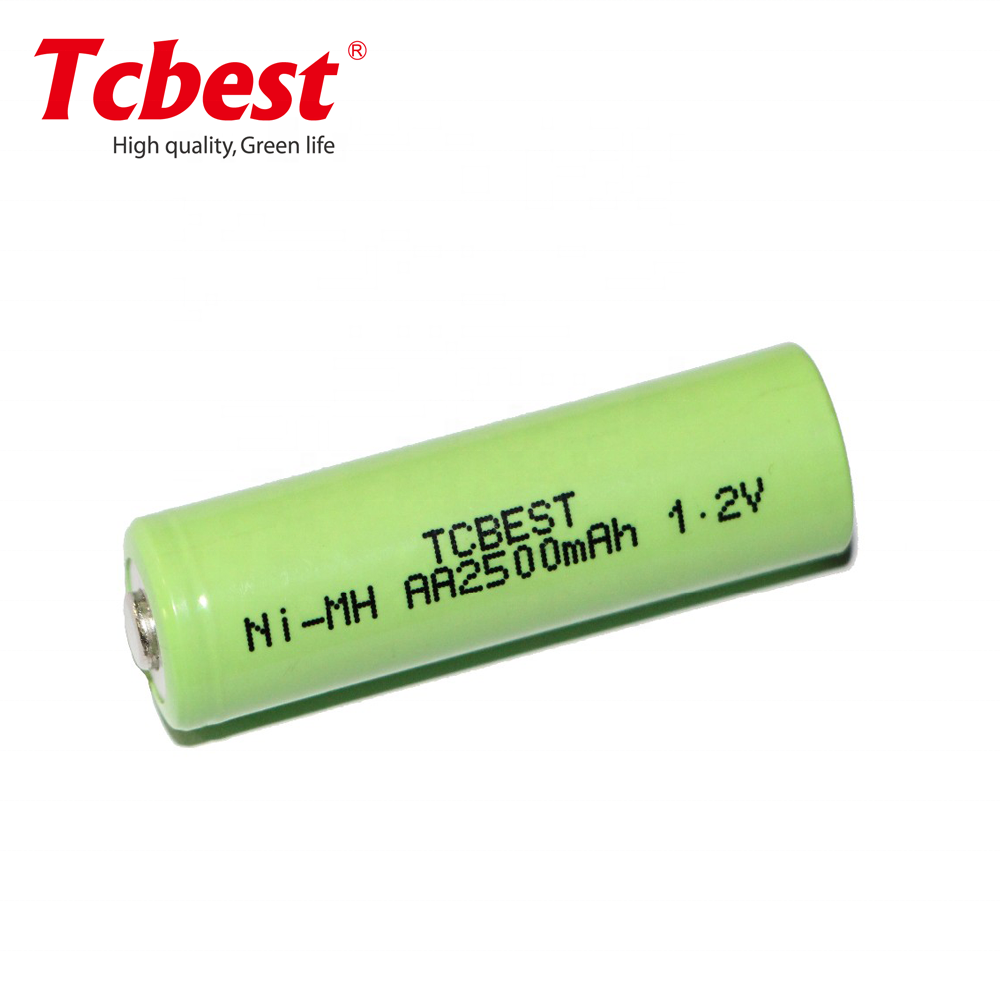 Usine directe HR6 1.2v prêt à l'emploi nimh ni-mh aa aaa 1800mAh 2500mAh piles rechargeables avec DU CE