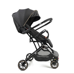 รถเข็นเด็ก BabyGood Y8 แบบพับได้ น้ำหนักเบา 4 ล้อ พับเก็บได้ ปลอดภัยสำหรับขึ้นเครื่องบิน พกพาสะดวกด้วยมือเดียว รับน้ำหนักได้ 15 กก. - Product Image 5