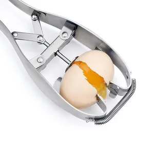 Food Grade Stainless Steel Egg Shell Opener for Raw Eggs