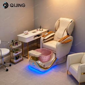 Nuevo Mobiliario de Lujo para Salón de Uñas Sillas de Pedicura sin Tuberías ni Fontanería Silla de Masaje para Manicura y Pedicura con Spa para Pies - Product Image 4