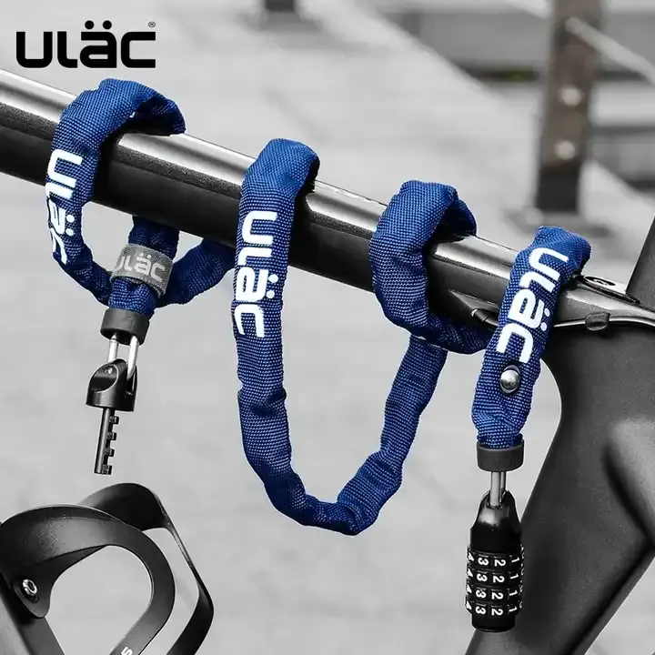 Ulac khóa mật khẩu xe đạp xe đạp MTB khóa xe đạp đường trường khóa chống trộm siêu nhẹ khóa di động Phụ Kiện ổn định an toàn xe đạp