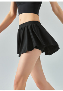 Anpassbarer Blickdichter Plissierter Rock für Damen Aktive Fitness Sport- & Tennisbekleidung Optimal für Erwachsene - Product Image 6